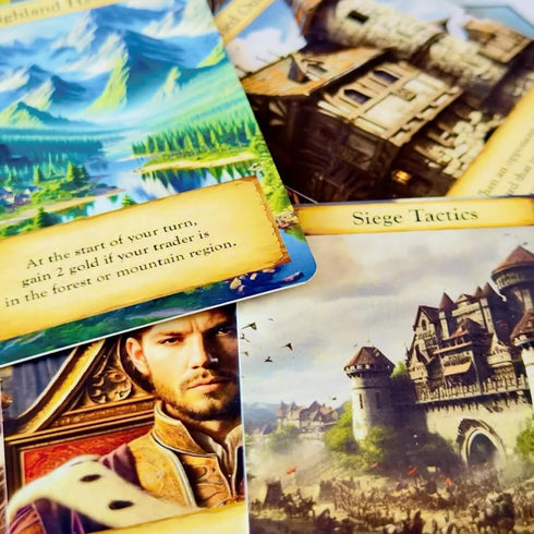Paragon Games 13+, 2-4 60-90 Trade and Triumph Board Game Strategy Game of Medieval Trade and Resource Management |