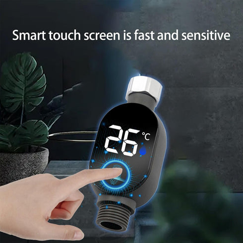 DIMITU Shower Temperature Meter LED Digital Display Temperature Gauge Household Water Thermometers Waterproof Bath