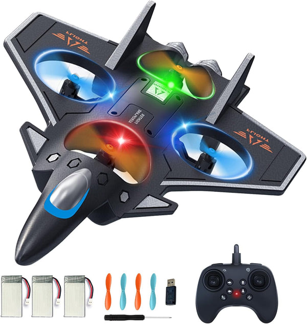 Snugzy Foam RC Plane Remote Control Airplanes for Kids 8-16, 360 Flip Stunt