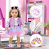 18 Inch Set 18 Inch Set American Doll Makeup Accessories and Clothes Includes Doll Clothes and Shoes Bag Makeup Brush