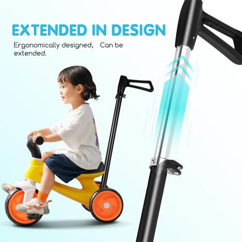 HANABASS Baby Push Car Handle Replacement, Universal Toddler Stroller Handle, Lightweight Quick Release Push Rod