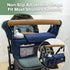 haakaa Universal Stroller Organizer - Bluestone, Single Cup Holder, Stroller Caddy Accessories with Shoulder Strap