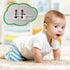 4Pcs U-Shaped Cabinet Locks for Baby Proofing, Child Safety Latches for Handles, Drawers, Closet, Fridge, White