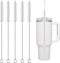 KEUYE Stanley Straw Cleaner Brush, Reusable Extra Long for 40/30/20 oz Stanley Mug,