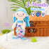 Athoinsu Blue Mermaid Plush Doll Toy, Soft Cute Mermaid Princess, 12'' Birthday Valentine's Day Gifts for Girls