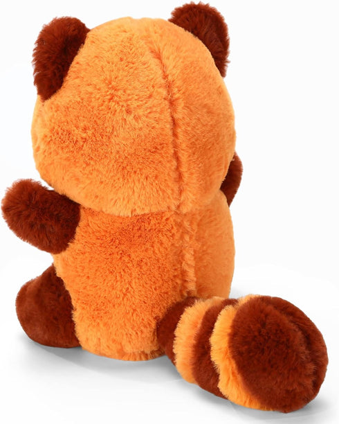 Cute Red Panda Plush Toy, 9" Stuffed Animal Gift for Girlfriend Kids Birthday
