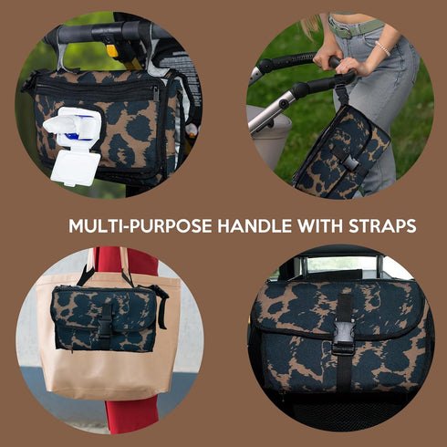 Portable Changing Pad for Baby,Foldable Diaper Travel Changing mat with Waterproof PEVA Mat Perfect for Newborns
