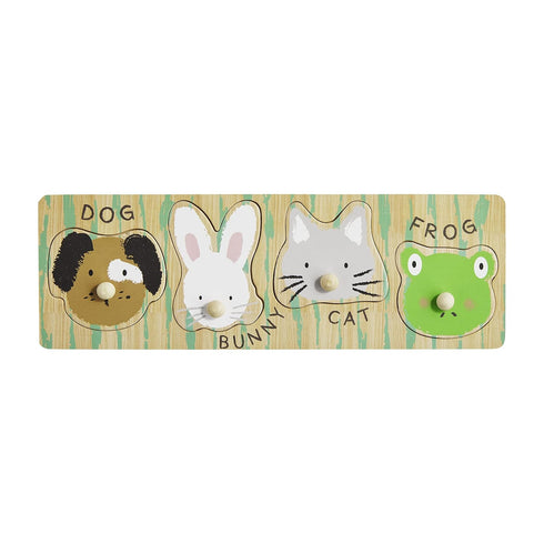 Mud Pie Children's Pet Knob Puzzle