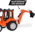 7-Inch 3+ Driven by Battat Backhoe Loader Toy with Lights & Sounds, Movable Parts, Construction Vehicle for Boys