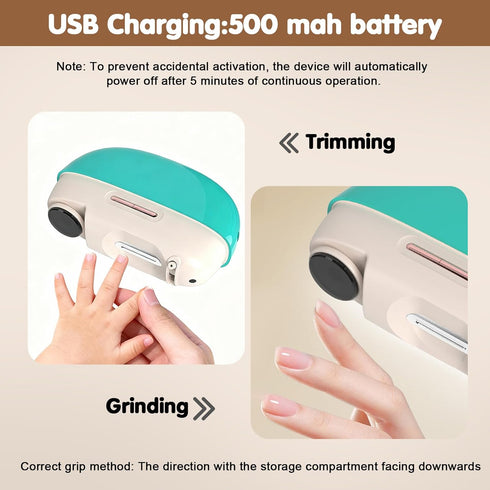 generic Trimmer, Adjustable Blade Opening Electric Nail Clipper for Thick & Thin Nails, Electric Nail Clippers