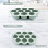 1.5 WeeSprout Silicone Freezer Tray with Clip on Lid Perfect Food Storage Container for Homemade Baby Food, Vegetable