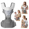 YEMKEZO Baby Carrier Newborn to Toddler with Hip Seat, Multifunction Baby Hip, 4-in-1