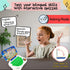ZEENKIND Spanish & English Small Talking Laptop Toy for Kids 2-4 Years, Learn Alphabet, Numbers, Words, Math