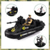Set 2 3-5+ deAO Military Vehicles - Combat Boat Toy with Army Men Figures, Batter Boat and Other Weapon Gear