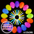 JOYIN 35 Pcs Easter Eggs with Mini Glow Sticks, Glow-in-The-Dark Basket Stuffers for Kids, Easter Egg Hunt Supplies