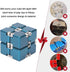 Aluminum Alloy Metal Infinity Cube Fidget Toy (6 Colors) - Stress Relief for Kids and Adults
