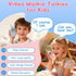 Trigowalt 2 Pack 2 3-12(Pink) Video Walkie Talkies for Kids Toys - Rechargeable Walkie Talkie with Camera