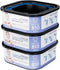 BATADAPTER Square Refills Disposal Bags Refill Compatible With For Diaper Gen.ie Compact, Select