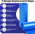 Biomedintech 60 (2x30) 100% 2820 Diaper Refill bags for Diaper Genie Easy Roll Bags Bags Only, No Cartridge Max Odor