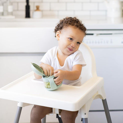 Summer Ubbi Tweat Snack Containers for Kids & Toddlers, BPA-Free Tritan Spill-Proof Toddler Snack Cups, Portable Travel