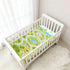 CZXW 52" 28" Cartoon Town Map Crib Sheets Fitted x Natural Cotton Soft & Breathable for Baby Crib Mattress
