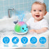 1-3, 1 6-12 Gigilli Baby Bath Toys, Magnetic Rechargeable Light Up Whale Bath Toys for Kids Ages Toddler Bathtub Pool