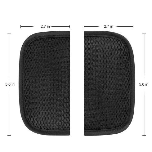 Accmor Car Seat Straps Shoulder Pads for Baby Kids, Soft Car Seat Strap Covers, Seat Belt Covers for Car Seats