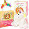 Tickle & Main Magical Unicorn Gift Set – 3-Piece Unicorn Stuffed Animal for Girls