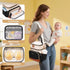Pack, 6 9 Mancro Expandable Breastmilk Cooler Bag with Ice Fits Bottles Up to Ounce, Portable Breast Pump Bag
