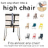 liuliuby Compact Travel High Chair | Portable High Chair for Baby | Baby Travel Essential Harness Seat | Must Haves