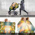 Beubebim Summer Cartoon Funny Dandelion Baby Car Seat Canopy Soft Breathable Infant Carseat Cover Lightweight Baby
