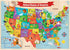 MasterPieces 44 Piece USA Map Wood Jigsaw Puzzle for Kids - 16.5"x11.8"