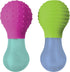 Mobi Skwooshlz Water Squeeze Bulbs - Silicone Baby Bath Toys, Baby Bathtub Toys for Toddlers, Latex and BPA Free, Food Grade Silicon, Easy to Clean - Toddler Ages 1-3 (Pack of 2)