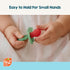RaZbaby RaZberry Silicone Baby Teether Toy - Berrybumps Soothe Babies Sore Gums - Infant Teething Toy - Hands Free