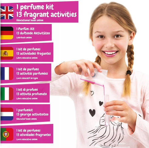 Science4you 8+ 13 8 9 10 11 12+ Super Perfume Making Kit for Kids Years Old - Make Your Own Perfumes for Girls + DIY