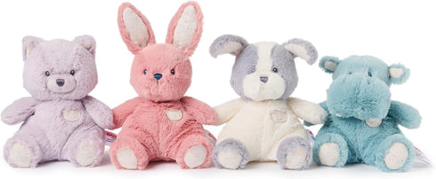 7 GUND Baby Oh So Snuggly Littles Hippo, Small Stuffed Animals, Hippo Stuffed Animal, Plush Toys for Infants
