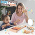 Set, 9PCS 1, 2, 3 Wooden Toddler Musical Instruments Kids Montessori Toys, Baby Toys with Xylophone & Drum, Educational