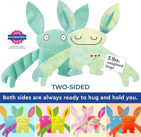 Kozi 3+ Bumpas Weighted Plush Toy - Calming Huggable Stuffed Animal, Machine Washable - Ages