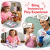 3-5 Set, 3 4+ Playset, 3 4 5 Lehoo Castle Doctor Kit for Toddlers Girls, Kids Dentist Play Toys for Year Old Girls