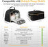 CarryWise S1 S2, 10 Packs Large Breast Pump Bag for Spectra Double Layer Removable Breast Milk Cooler Bag with Gel Ice
