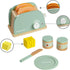 11-pc. Set Teamson Kids Little Chef Frankfurt Wooden Play Kitchen Toaster Accessory with Pretend Food and Utensils