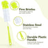 Vila 5-Pack Set, Reusable Straw Pipe Cleaner Brush Long Pipe Brush Cleaner Tool Kit, Nylon Cleaning Brush for Water