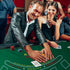 Potomac Collection Set Set Set Poker Table Topper Blackjack play Casino Games using the Texas Holdem Poker on Green