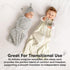 2-Pack 0.5TOG Cozy 12-24 Baby Sleep Sacks,Zipper Wearable Blanket - Organic Cotton,Lightweight,Soft Toddler Sleeping