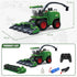 2 2.4Ghz fisca Remote Control Harvester Tractor with Grian Combine Heads, RC Farm Tractor Truck Farm Vehicle Toy