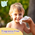 HAPPY BUM Saline Baby Wipes - Unscented, 360 Count (12 Packs of 30 Wipes)