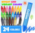 24 1-3.Washable,Non-Toxic 4-8.Easy Colors Jumbo Crayons for Toddlers Crayon for Toddlers Ages to Hold and Unbreakable