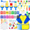 Shuttle Art Washable Finger Paint Set, 53 PCS with 14 Colors (2