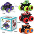 Monster Truck Toys - Friction Powered Push and Go Vehicles for Kids, Inertia Vehicle, Great Birthday Party Gift