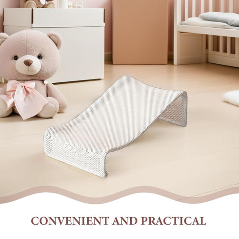 Non-Slip Bath Support Seat for Newborns - Mesh Pad Cushion for Bathtime